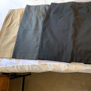 3 Jjill ponte skirts